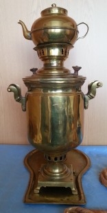 Samovar antiguo. Década años 20.