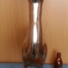 Ciervo en metal plateado. Preciosa figura de lo años 70.