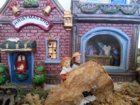 Carrusel de Navidad. Diorama