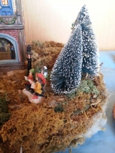 Carrusel de Navidad. Diorama