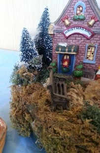 Carrusel de Navidad. Diorama