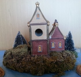 Carrusel de Navidad. Diorama