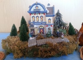 Carrusel de Navidad.  Diorama