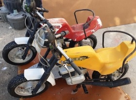 Carricoche de feria. Años 60. Motos. Tiovivo. Carrusel.  Emblemático objeto.