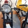 Carricoche de feria. Años 60. Motos. Tiovivo. Carrusel. Emblemático objeto.
