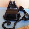 Teléfono año 1952 en baquelita. Centralita. Curioso.
