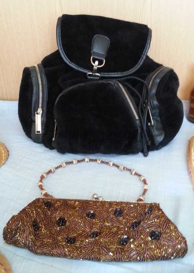 Bolsos de mujer. Vintage. Pareja. En buen estado