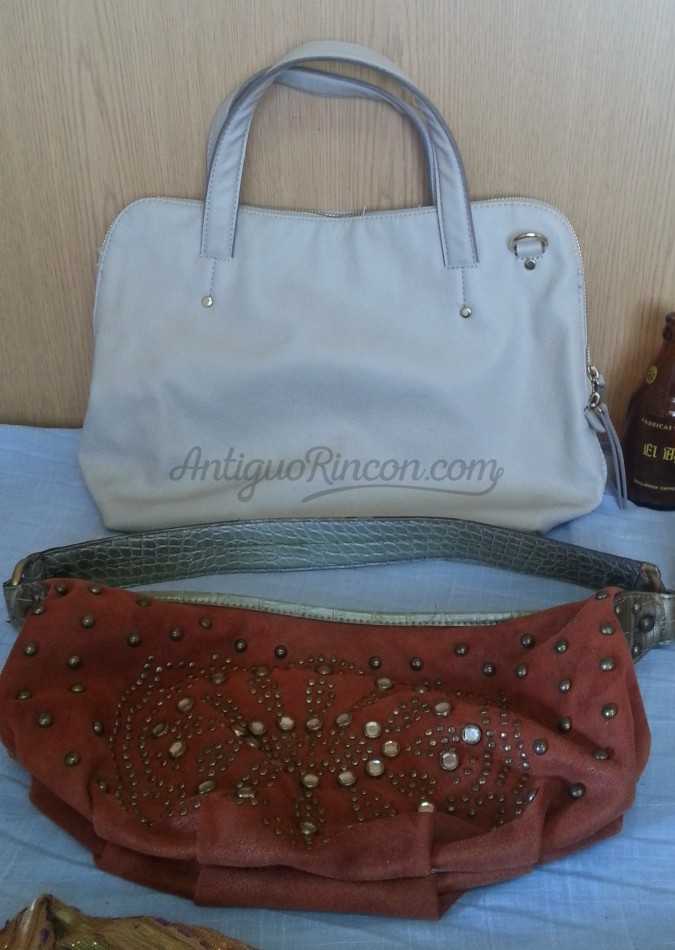 Bolsos de mujer. Vintage. Pareja. En buen estado