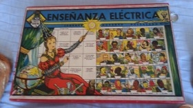 Juego antiguo Enseñanza Eléctrica. Años 40