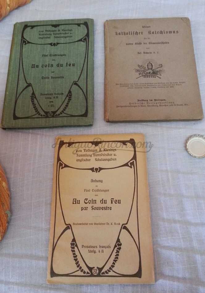 Libros antiguos de música. Año 1906. Escritos en Alemán