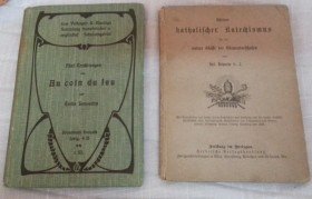 Libros antiguos de música. Año 1906. Escritos en Alemán