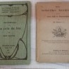 Libros antiguos de música. Año 1906. Escritos en Alemán