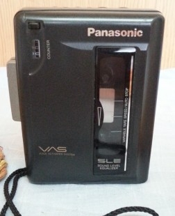 Mini-cassette marca Panasonic. Vintage