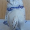 Dama sobre caballo. Preciosa figura de porcelana