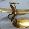 Avión. Figura de avión en bronce. Años 70