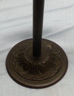 Chimenea. Accesorios en bronce. Pequeño tamaño