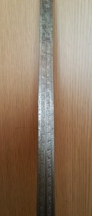 Espada ornamental oriental. Mango en cobre.
