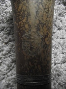 Clarinete vintage de los años 70. Emblemático instrumento.