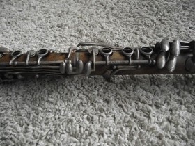 Clarinete vintage de los años 70. Emblemático instrumento.