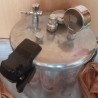  autoclave de los años 60-70. Caldera de autoclave para instrumental quirúrgico.