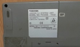 Ordenador portátil Toshiba Mod. Satellite Pro. Para decoración o repuestos