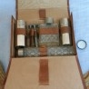 Set de afeitado vintage. Neceser de viaje. Old shaving set