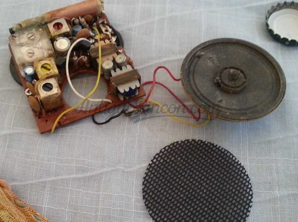 Despiece de transistor de pequeño tamaño