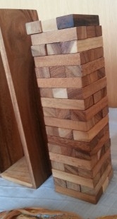 JENGA. Juego de mesa artesanal en madera