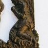 Relicario en bronce. Mediados s. XIX. Muy bien conservado.