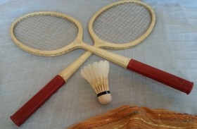 Raquetas de bádminton infantiles. Años 90