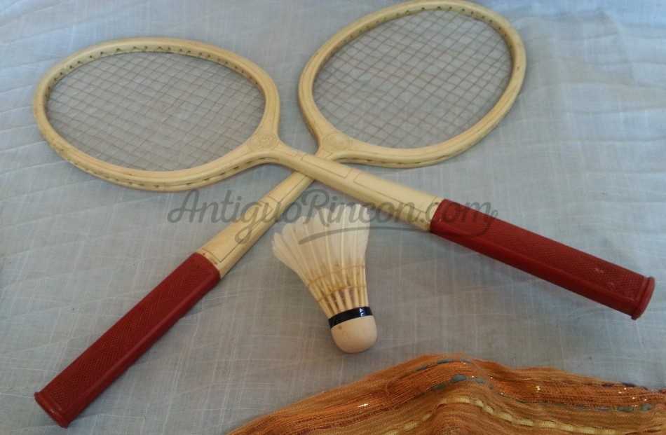 Raquetas de bádminton infantiles. Años 90