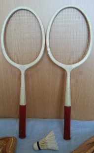 Raquetas de bádminton infantiles. Años 90