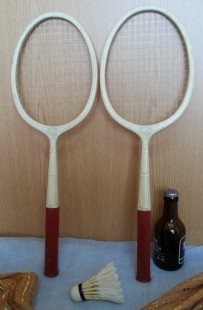 Raquetas de bádminton infantiles. Años 90
