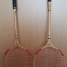 Raquetas de bádminton. Años 60-70. Buen estado