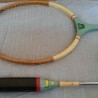 Raquetas de bádminton. Varillas de metal. Años 80