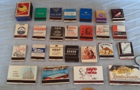 Cerillas. Cajas de cerillas vintage. 25 Unidades