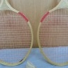 Raquetas de bádminton. Años 60-70. Buen estado