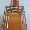Carromato tirado por caballo de juguete en chapa. Años 50