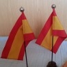 Banderitas franquistas de escritorio. Pareja.