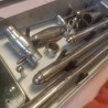 Anoscopio vintage. Equipo médico rectoscopio