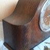 Reloj de chimenea en madera.Marca ANVIL.Años 60-70.