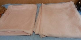 Cortinas. Visillos en color Blanco. Pareja.