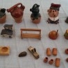 Miniaturas en barro. 23 objetos diferentes.