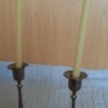 Candelabros en estaño. Veleros pequeño tamaño. Velas incluidas.