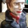 Jhonny Hallyday. Figura en poliester.