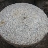 Piedra de molino. Granito. Años 40. Magnífico objeto de decoración. 25 kg.