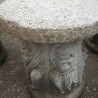 Piedra de molino. Granito. Años 40. Magnífico objeto de decoración. 25 kg.