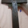 Crucifijo en madera y Cristo en bronce. VIntage. Años 70