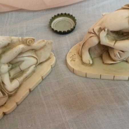 Figuras eróticas. Colección Kamasutra. Fabricadas en resina.