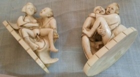 Figuras eróticas. Colección Kamasutra. Fabricadas en resina. Eróticas.